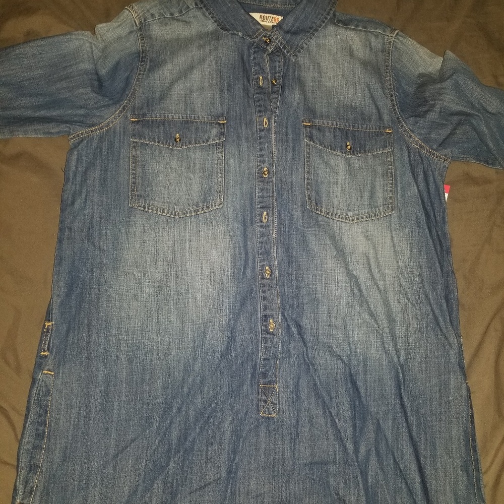 Denim dress